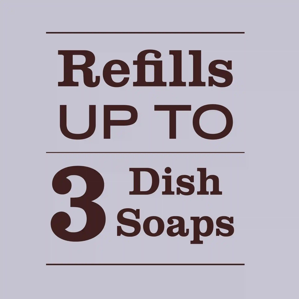 Lavender Dish Soap Refill